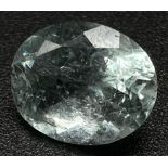 2.35 Ct Natural Aquamarine. Aqua Blue. Oval Mix. Comes with GLI Certificate.