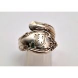 GORHAM STERLING SILVER SPOON RING 9.3G SIZE N