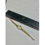 Vintage ladies smiths empire watch & box AF