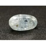 A Sri Lankan. 3.15 Ct Natural Blue Sapphire. Blue. Oval Cut. Comes with GLI Certificate.