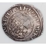 A James I Hammered Silver Penny Coin. S2672. Please see photos for conditions.