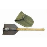 WW2 Dated US Army Entrenching Tool & Cover.
