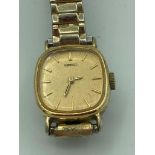 Vintage SEIKO 1150-5480 Ladies wristwatch in gold tone. manual winding. Full working order.