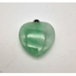 JADE HEART PENDANT