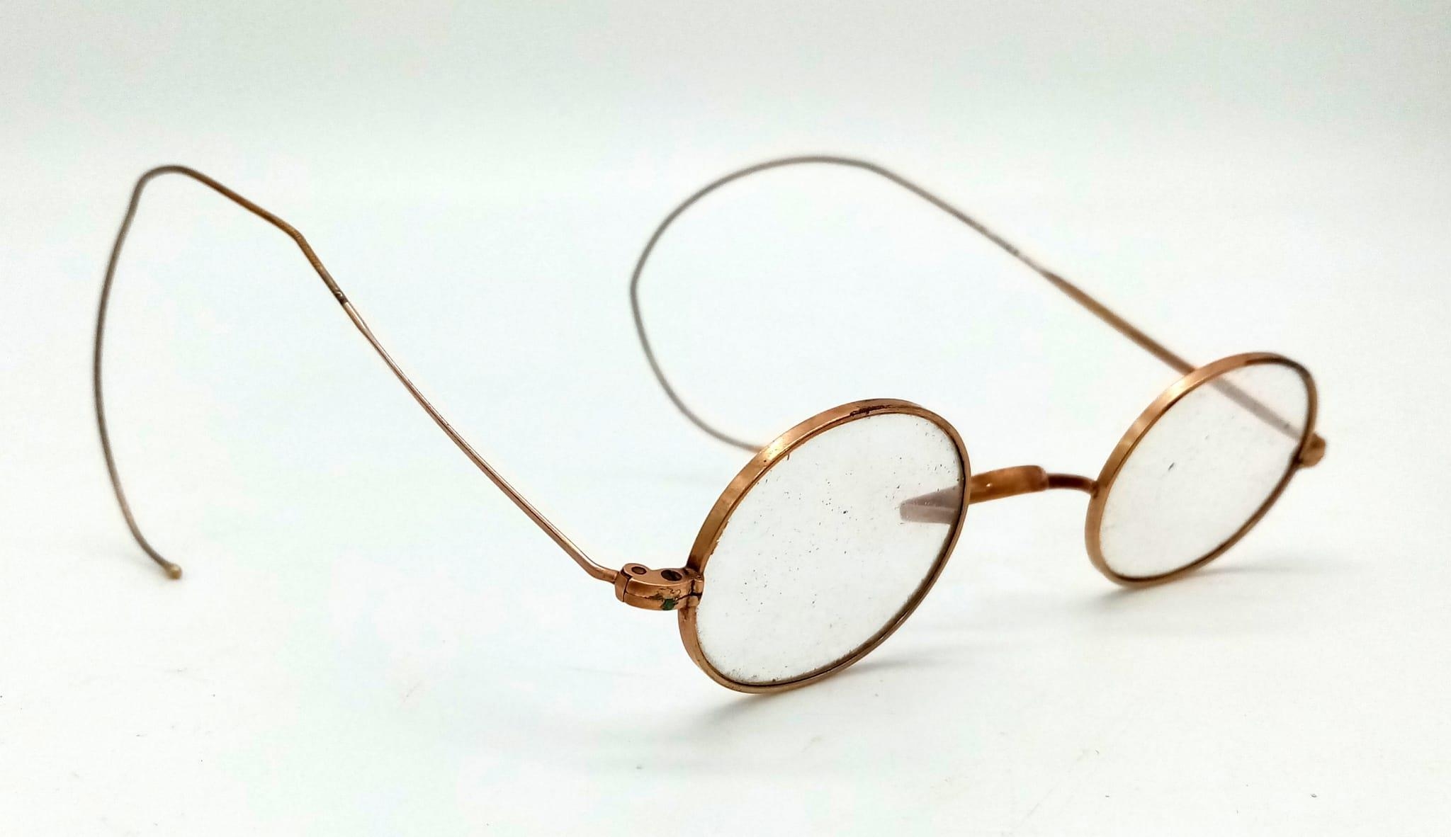 ANTIQUE MEIJI PERIOD (1868-1912) JAPANESE GLASSES