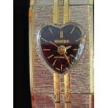 Ladies Vintage KRONOTRON Bracelet Watch. Heart shaped face. Full working order with exceptional
