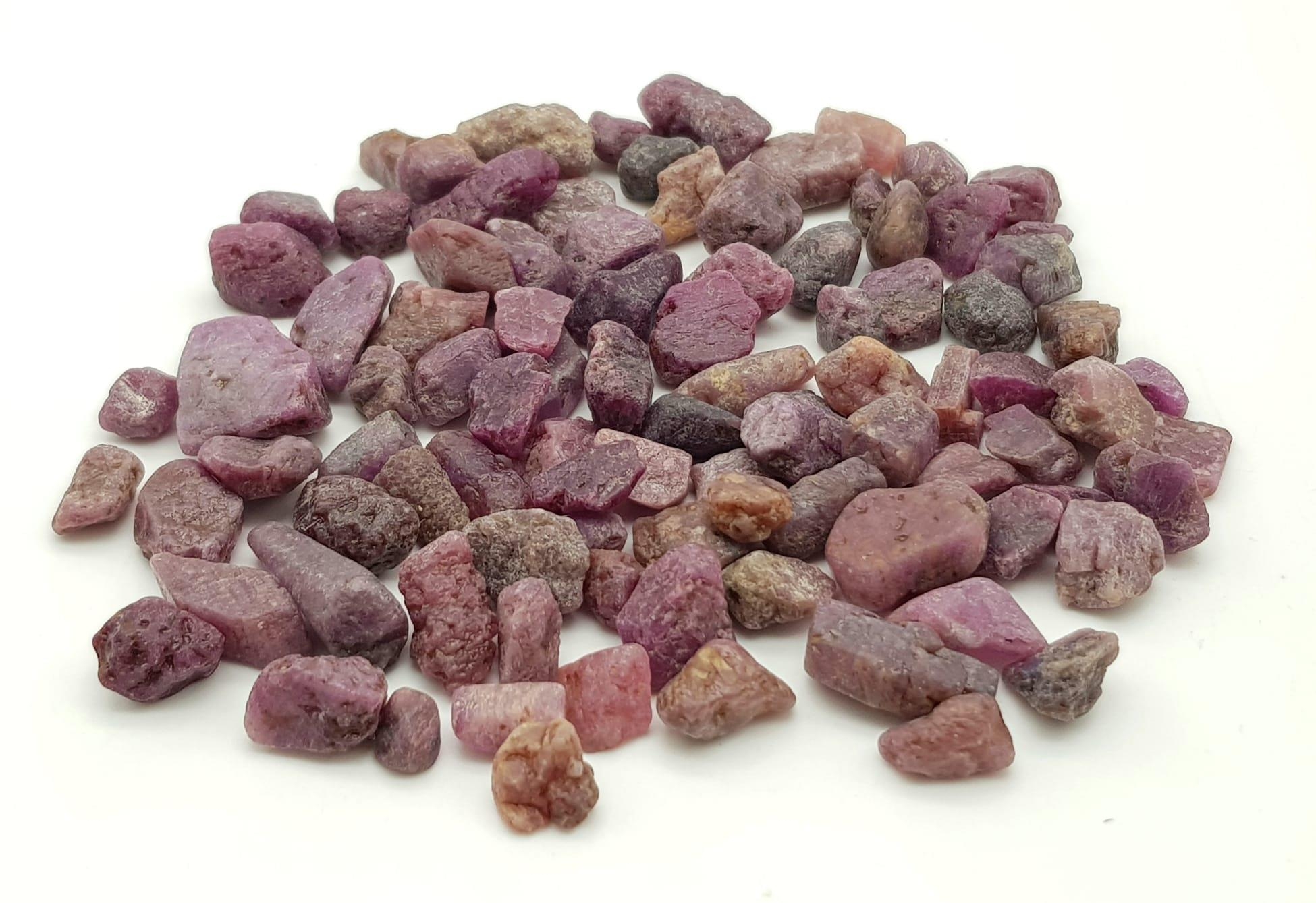 364.05 Ct Rough Ruby Lot.