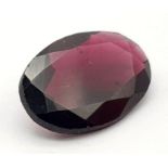 5.35 Ct Brown Pyrope Garnet in Oval Shape. Comes with GLI Certification.
