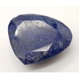 A 477.03 Ct Faceted Collector Size Natural Blue Sapphire Gem stone. Pear Shape. IGL&I Certified