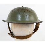 A British MkII Olive Green Helmet.