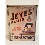 Vintage Metal advertising sign. 40 cm x 30 cm.