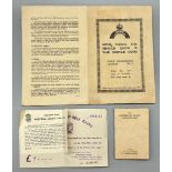 Three Interesting WW2 Original Pieces. The Civil Defence - If War Should Come Pamphlet. The