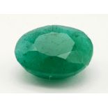 4.70 Ct Natural Emerald (Beryl). Green. Oval Shape. Comes with GLI Certificate.