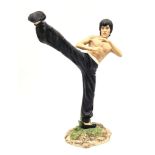 Bruce Lee Enter The Dragon Figure - From the Leonardo Collection. 35cm tall. The art of fighting