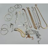 ASSORTED COSTUME JEWELLERY.