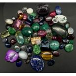 794.10 Ct Ruby, Emerald, Tiger Eye, Citrine, etc. Multi Gemstones Lot.