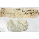 A Very Rare and Historic Kit Bag and Laundry Bag Formerly Owned by Captain R G Corbett of the Famous