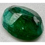 12 Ct Green Natural Emerald (Beryl). Oval Shape. Comes with GLI certificate.