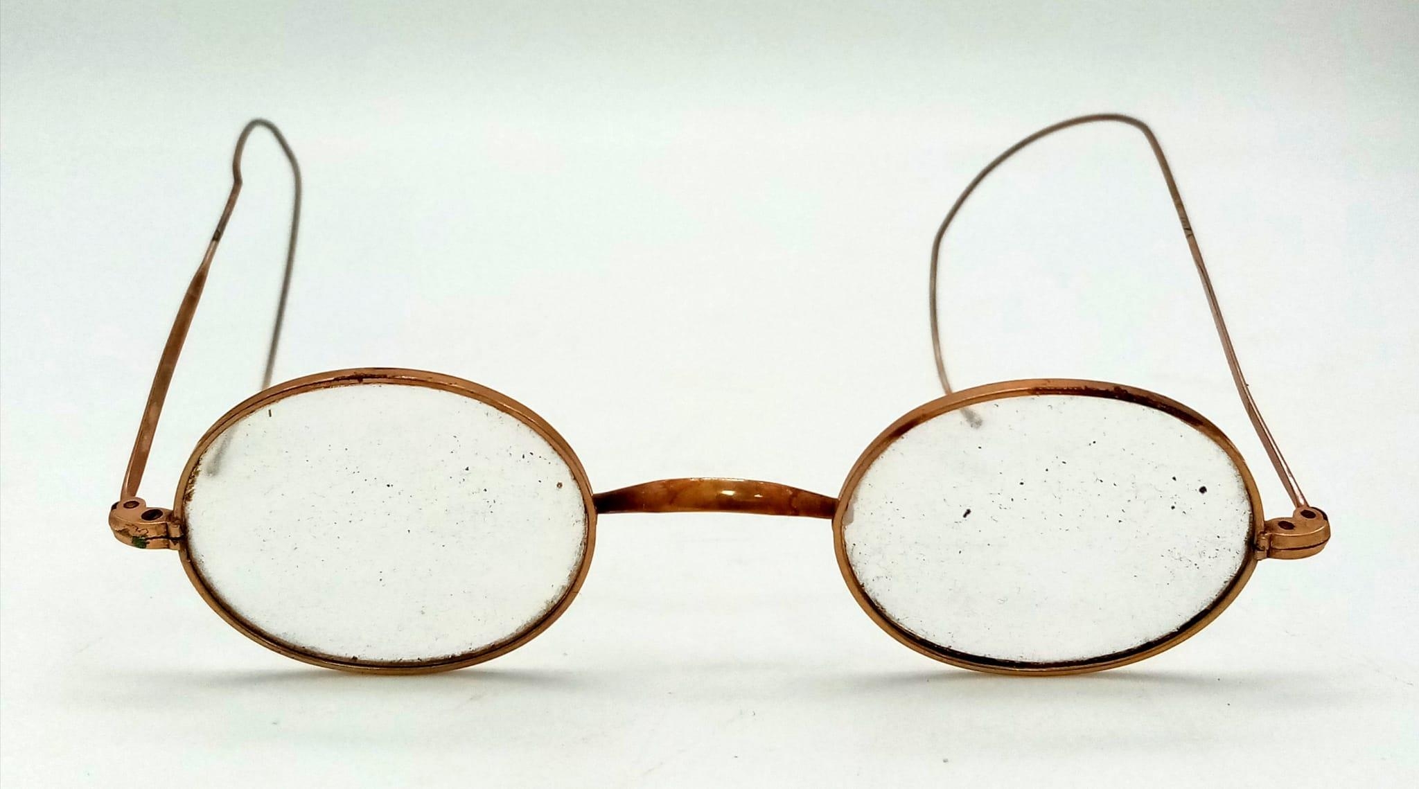 ANTIQUE MEIJI PERIOD (1868-1912) JAPANESE GLASSES - Image 2 of 4