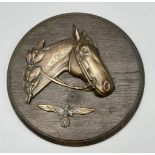 WW2 German Cavalry Veterans Plaque.