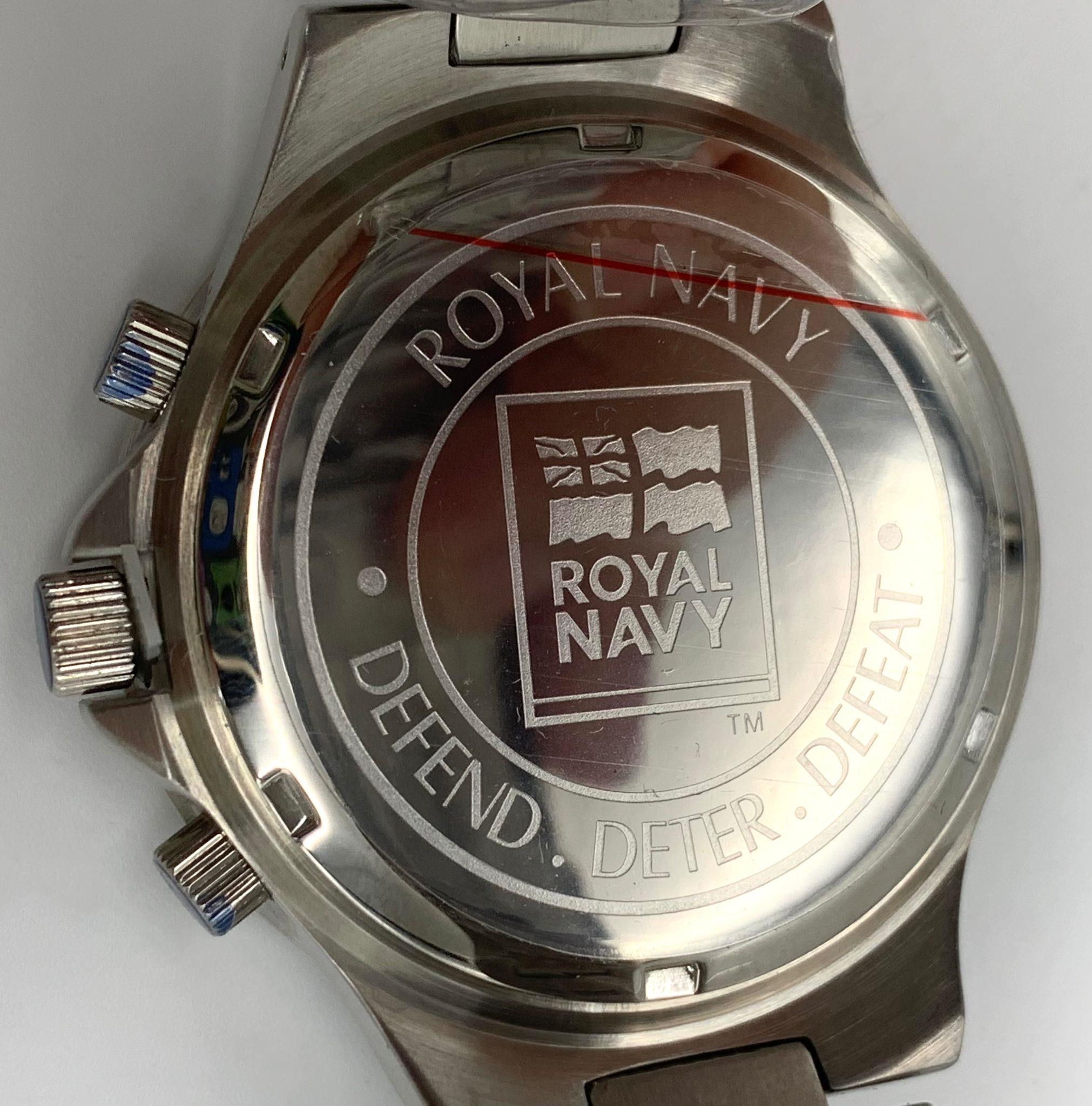 Unworn Limited Edition ‘Sovereign on the Seas’ Royal Navy Chronograph Watch, still in Original Box - Image 8 of 12