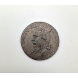 A 1795 Middlesex Whitfield Halfpence Token.