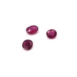 a lot of Natural Translucent Rubies - Earth Mined. 14.10ct in total.