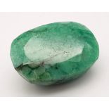 267.97 Ct Faceted Natural Emerald. Green. Oval Shape. Comes with IGL&I Certificate.