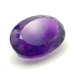 14.10 Ct Purple Natural Amethyst. Oval Shape. Comes with GLI Certificate.