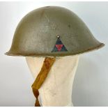 WW2 British 3 rd Infantry MK IV Helmet.