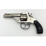 A Deactivated USA Harrington and Richardson Pocket Revolver Pistol. This .22 calibre short pistol