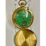 Vintage Masonic Automaton pocket watch ( working )