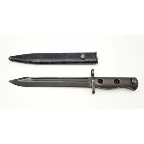 Belgian FN Made M24 Bayonet for Export used by the Katangesian Gendarmerie.