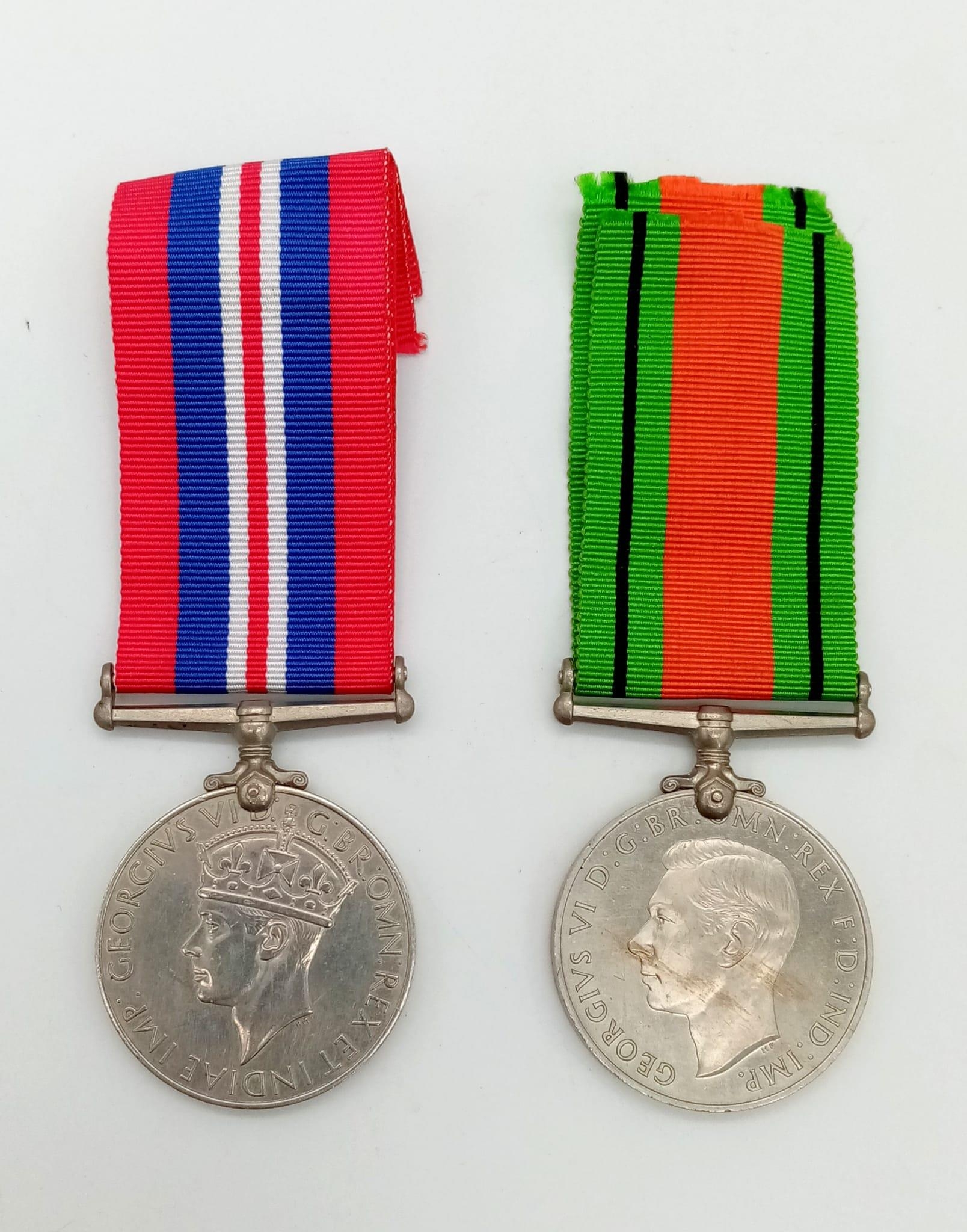 WW2 British 1st Army Medal Group comprising of 3 campaign stars for 1939-45, Africa with 1st Army - Image 4 of 7