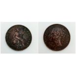 An 1840 Victoria (young head) Farthing - GVF. London Mint. S3950.