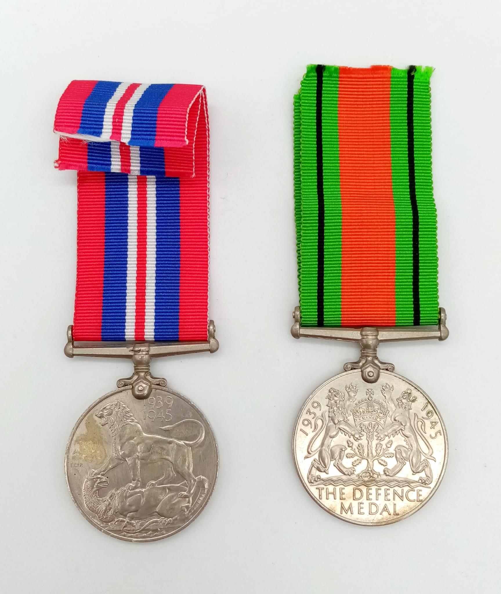 WW2 British 1st Army Medal Group comprising of 3 campaign stars for 1939-45, Africa with 1st Army - Image 5 of 7