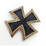 WW2 German Iron Cross 1 st Class E.K.I 3 Part – Iron Core.