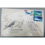 A Concorde First Day cover on Maiden flight March 1969.