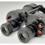 1944 Dated British Royal Naval Anti Submarine Binoculars. The prisms could do with a clean and there