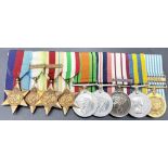 A modern group of nine medals to the Royal Navy, consisting of the 1939/45, Atlantic (France &
