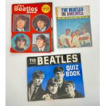 A collection of three rare Beatles publications. The Beatles in America, 1964. The Beatles quiz