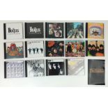 The Beatles Limited Edition Box Set. 14 CD's (including Help! and The White Album) in a Black Wooden