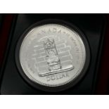 A Mint Condition Queen Elizabeth II ‘Throne of Senate’ Canadian Silver Dollar (500 Silver) in