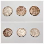 Three Rare USA Dollar Vintage Restrike Replica’s Comprising Dates 1799, 1865 & 1872
