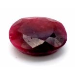 11.70ct Natural Ruby Gemstone with IDT Certificate and UGL USA American Appraisal Report.