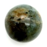 A Large Labradorite Gemstone Ball. 21cm diameter. 452g.
