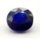 7.46ct Blue Sapphire with ITLGR Cert and UGL Appraisal.