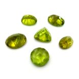 A 16ct Peridot Lot of Loose Gemstones.