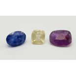 A Lot of 8.10ct VVS Quality Untreated Sapphires & Ruby Gemstones
