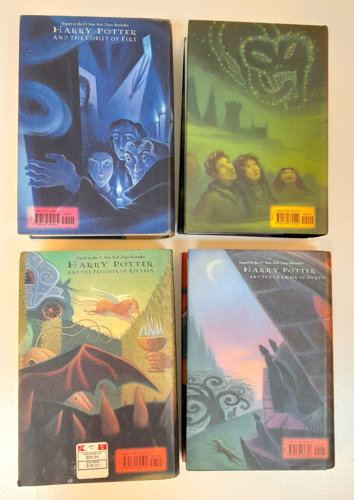 A Parcel of 4 Scarce American Hardback First Edition Harry Potter Books Comprising; Harry Potter and - Image 2 of 2